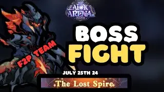 AFK ARENA - THE LOST SPIRE STAGES 21-24 + BOSS