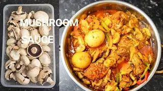 HOW TO MAKE MUSHROOM SAUCE | Chicken With Easy Mushroom Sauce Recipe