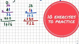 Multiplying whole numbers