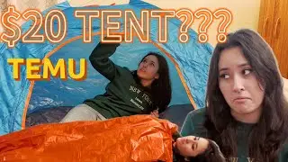 Trying the World’s CHEAPEST Camping Supplies from TEMU