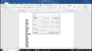 How To Sort Names Or Any Data in MS Word