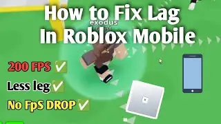 How to FIX Lag in Roblox Mobile! | Blox Fruit Mobile |