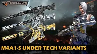 CrossFire China || M4A1-S Under Tech + Variants (Showcase)