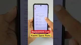 How To Check Replacement Cost Of Xiaomi Spare Parts | Battery & Display Replacement #shorts #mi