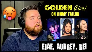 EJAE, Audrey Nuna, and Rei Ami | Golden Live on Jimmy Fallon | Jerod A Miller VO Reaction