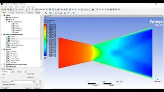 ANSYS Fluent Simulation and Analysis of a 2D C-D Nozzle l Full Tutorial