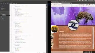 HTML5 Responsive Website with Brackets