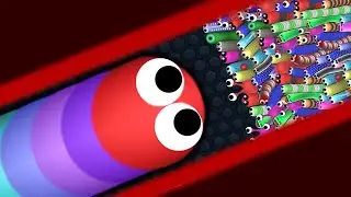 Slither.io A.I. 100,641 Score Epic Slitherio Gameplay 