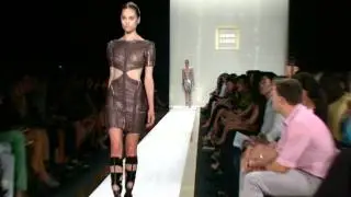 HERVE LEGER -NEW YORK FASHION WEEK TRENDS - SEXY TRIBAL - SPRING 2012