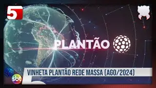Plantão Rede Massa | Vinheta | SBT Paraná (AGO/2024)