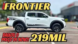 Preço da Nissan Frontier 2025 despenca de novo