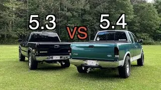 STRAIGHT PIPE SHOWDOWN - GMC VS FORD