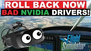 WARNING! DO NOT USE THESE NVIDIA DRIVERS! MSFS SHOWCASE - VARJO AERO