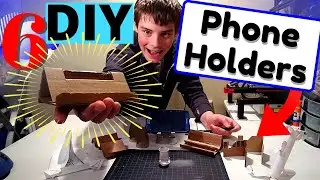 Different Kinds of DIY Phone Stands!