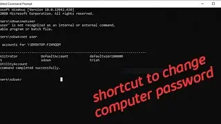 shortcut for changing 