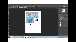 How to make standard 2R 4R photo sizes with the crop tool