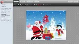 3D Julekalenderen - swf som baggrund