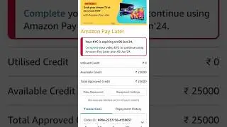 Stop ❌ Your Amazon Pay Later Account Closed 🔒 #shorts #amazon