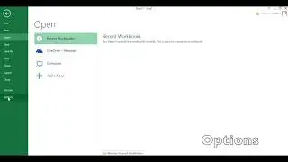 How to Enable Developer Tab Excel 2013