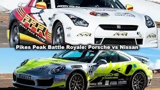 2015 Pikes Peak Time Attack 2. Porsche or Nissan?