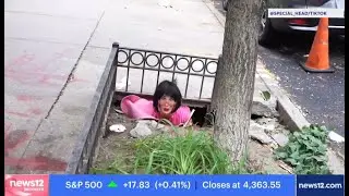 Mole Man in Hole Is On The 12 News
