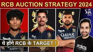 RCB Auction Strategy & Target Players IPL 2024 | Retained and Release Players List | Playing 11 2024