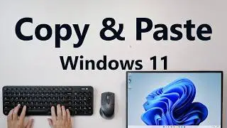 How to Copy and Paste on Windows 11 (Keyboard + Mouse)