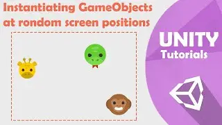 Instantiating Gameobjects at random screen position - [Unity Tutorial]