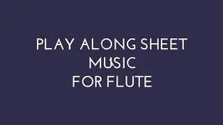 IL PASTORE SVIZZERO (Alphine / The Swiss Sheperd) - Flute Solo by Pietro Morlacchi -Play Along Video