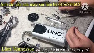 Hướng dẫn cách lấy đầu mài bị gãy trong tay cầm DND