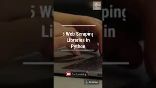 5 web scraping libraries in python 