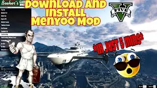How to install MENYOO TRAINER Mod in GTA 5 *Cracked Version* || In just 5 mins.