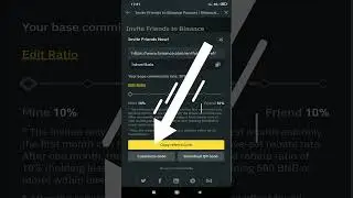 How to change your binance futures referral code to your name | profit card |