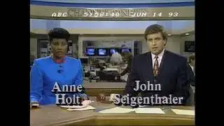 WKRN Channel 2 News at 6 Open 06-14-1993