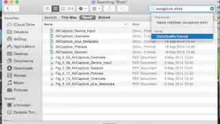 OS X Finder Spotlight Bug