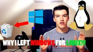 WHY I SWITCHED TO LINUX FROM WINDOWS!!! (and custom Linux distro tour)