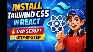 Install Tailwind CSS in React Project in 5 Minutes 🔥