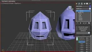 3DSMax2012 - Morphing - Morpher Modifier