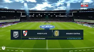River Plate vs Rosario Central ● Copa de la liga Profesional ● PES 2021
