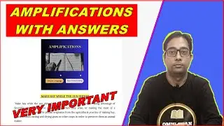 Amplifications With Answers || Very Important || Must Watch || Omni Gyan
