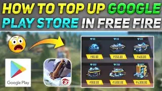 How To Top Up Free Fire From Google Play Store Redeem Code | Free Fire Top Up Form Google Play Store