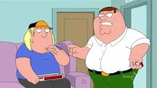 Peter obliga a Chris a fumar-Padre de Familia