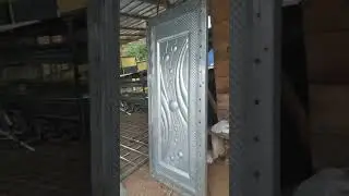 Building 🏫 in Ghana. Airbnb Apartments.Preparing  😮 Steel Doors made in Ghana. Wait for the Color.