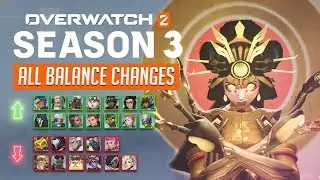 Overwatch 2  - EVERY HERO CHANGE for SEASON 3