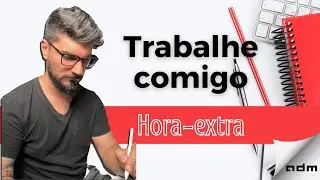 Hora-extra comigo 👨🏻‍💻 (hoje é trabalho...ah, vida adulta! Sua danada) 