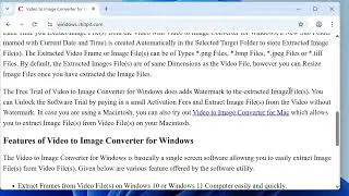 Extract Frames and Faces from Video File on Windows 11 / 10