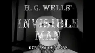 H. G. Wells The Invisible Man