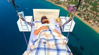 Durmiendo En PARACAIDAS