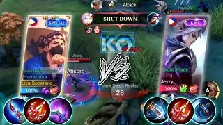 LOSE STREAK HAYABUSA VS. PRO LING IN SOLO RANK GAME!! | HAYABUSA BEST BUILD 2022 - MLBB