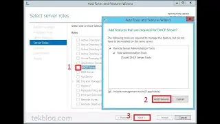 DHCP server configuration | Adding DHCP server role